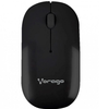 Ratón (Mouse) Óptico, Inalámbrico (USB), Hasta 1000 DPI, Color Negro, VORAGO MO-205-BK