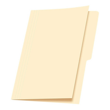 Folder Tamaño Carta, Color Crema, 1 Pieza, MAPASA PC0001PZA