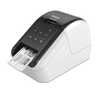 Impresora de Etiquetas Térmica Modelo QL-810W, Alámbrica (USB) / Inalámbrica (Wi-Fi), Color Negro/Gris, BROTHER QL810W
