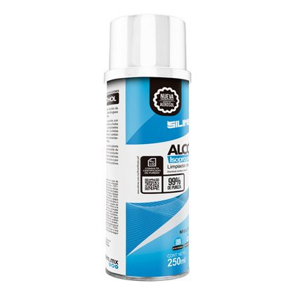 Alcohol Isopropílico SILIMEX ALCOHOL ISO, Azul, Alcohol Isopropilico, 1 LT