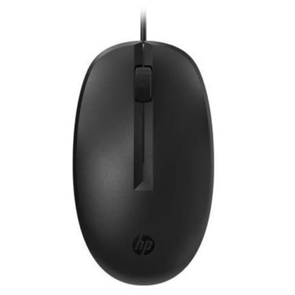 Ratón (Mouse) Wired 125, Alámbrico USB, 1200 Dpi, Color Negro, HP 265A9AA