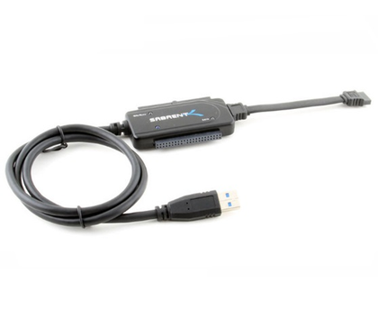 Adaptador USB 3.0 - SATA/IDE, Hasta 4TB, SABRENT USB-DSC8