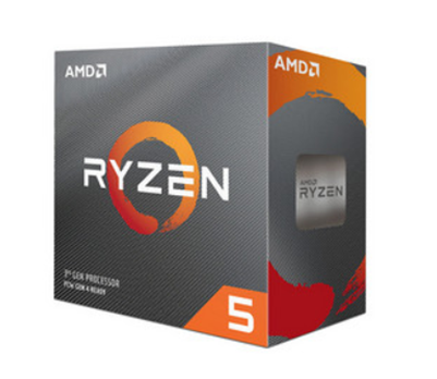 Procesador (CPU) Ryzen 5 3600, 3.6 GHz (hasta 4.2 GHz), Socket AM4, Six-Core, 65W, AMD 100-100000031BOX