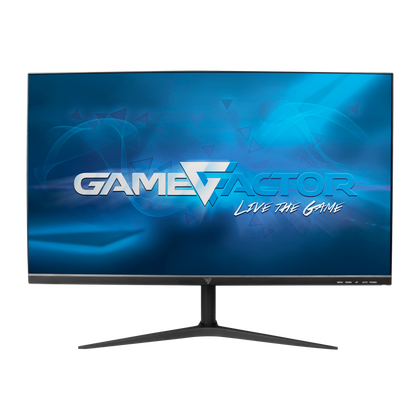 Monitor Gamer LED 24.5” GameFactor Frameless MG300, Resolución Full HD (1920x1080), 1x DP 1x HDMI, Color Negro, 75Hz, 1ms, VORAGO MG300