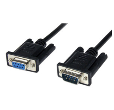 Cable DB9 - DB9 (M-H), Color Negro, Longitud 1.0 Metros, STARTECH SCNM9FM1MBK