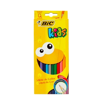 Lapices de Colores Modelo Kids, 12 Piezas, BIC BKCOL12