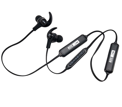 Audífonos Deportivos Con Microfono, IP67, Inalámbricos (Bluetooth), Color Negro, ALTEC LANSING MZX857-BLK-ESP