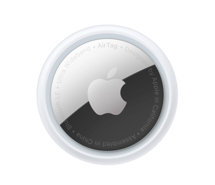 Apple AirTag, Dispositivo de Rastreo, Bluetooth, Color Plata/Blanco, 1 Pieza, APPLE MX532AM/A