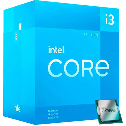 Procesador (CPU) Core i3 12100F 12va Generación, 3.3 GHz (hasta 4.3 GHz), Requiere Tarjeta de Video, Socket 1700, Caché 12 MB, Quad-Core, INTEL BX8071512100F