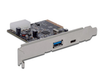 Tarjeta PCI Express, 1 x USB 3.0, 1 x USB-C, (Hasta 10 Gbps), MANHATTAN 151757