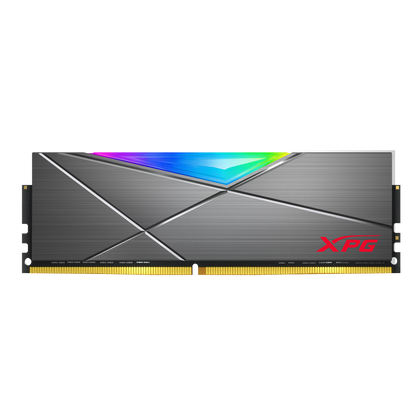 Memoria RAM XPG SPECTRIX D50, DDR4, 8GB, 3200Mhz, PC4-25600, 1.35V, CL16, Color Tungsten Grey, ADATA AX4U32008G16A-ST50