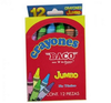 Crayones Jumbo, 6 Piezas, Varios Colores, BACO CRAY-6JUM