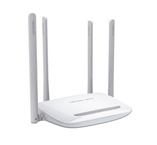 Router Inalámbrico N 300Mbps, 3 Puerto LAN 10/100Mbps, 1 Puerto WAN 10/100Mbps, 4 Antenas, MERCUSYS MW325R