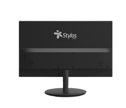 Monitor LED 19” SMOT1, Resolución HD (1366 x 768), 5ms, 1x VGA / 1x HDMI, Color Negro, STYLOS STPMOT1B