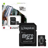 Tarjeta MicroSDXC, Modelo Canvas Select Plus, Capacidad 128GB, Clase 10, Incluye Adaptador SD, KINGSTON SDCS2/128GB
