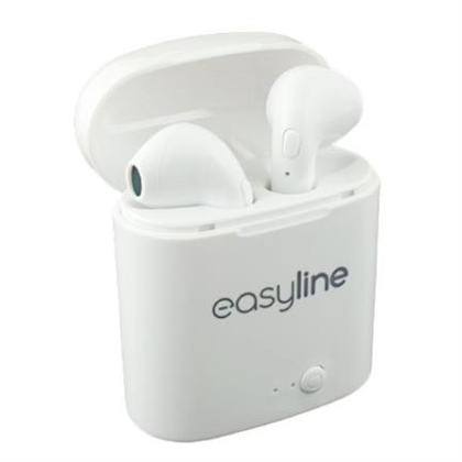 Audífonos Inalámbricos Easy Line Viva Buds, Estéreo, TWS, Color Blanco, PERFECT CHOICE EL-995470