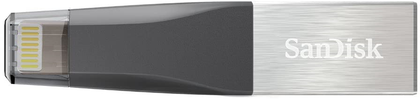 Memoria Flash USB, Capacidad 32GB, Modelo iXpand, USB 3.0 / Lightning, Para iPhone / iPad, SANDISK SDIX40N-032G-GN6NN