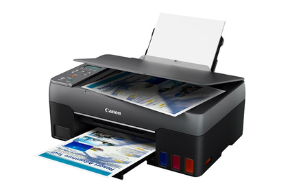 Impresora Multifuncional de Inyección de Tinta a Color, Pixma G3160, Sistema de Tanques de Tinta, Impresora / Copiadora / Escáner, Wi-Fi, USB, CANON 4468C004AA