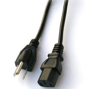 Cable de Energía (Interlock) P/ Equipos de Cómputo, Longitud 1.5 Metros, VORAGO CAB-122