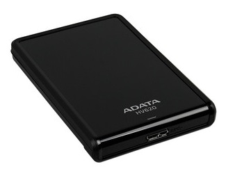 Disco Duro Externo HV620, Capacidad 3TB (3,000GB), Interfaz USB 3.1, Color Negro, ADATA AHV620-3TU3-CBK