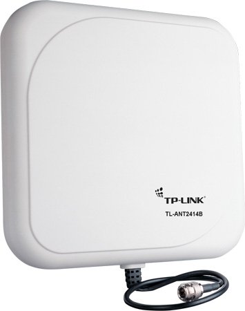 Antena Direccional, Tipo Panel para Exterior  de 14 dBi a 2,4 GHz TP-LINK TL-ANT2414B