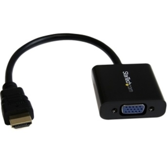 Adaptador de Video HDMI - VGA (M-H), Resolución Max. 1080P, STARTECH HD2VGAE2