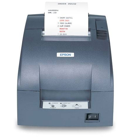 Impresora de Tickets (Miniprinter) Matricial, TM-U220PA-153, Cortador Automático, Paralela, Color Negra, EPSON C31C516153