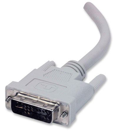 Cable de Vídeo DVI-A - VGA (M-M), Color Negro, Longitud 1.8 Metros, MANHATTAN 328852
