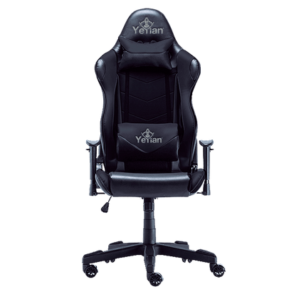 Silla Gamer YEYIAN Modelo Cadira 1150, Reclinable, C/ Soporte Cervical y Lumbar, Color Negro, Max. 150 Kg, QIAN YAR-9863N