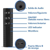 Adaptador de Audio 3.5mm, Bluetooth 4.1, Color Negro, BROBOTIX 263793