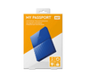 Disco Duro Externo My Passport, Capacidad 2TB (2,000GB), Interfaz USB 3.0, Color Azul, WESTERN DIGITAL WDBYFT0020BBL-WESN