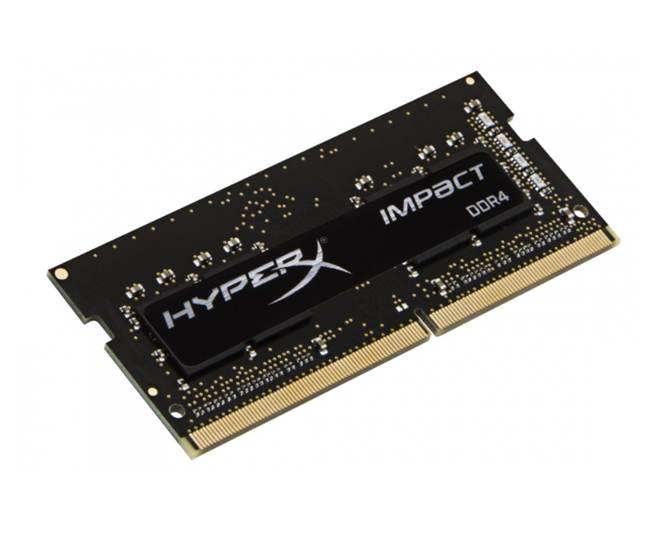 Memoria RAM SO-DIMM HyperX Impact DDR4, PC4-19200, 2400MHz, 8GB, CL14, XMP, KINGSTON HX424S14IB2/8