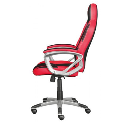 Silla Gamer Modelo GXT 705R Ryon, Reclinable, Color Rojo / Negro, Max. 150 Kg, TRUST 22256