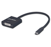 Adaptador USB-C - DVI-I (M-H), MANHATTAN 152051