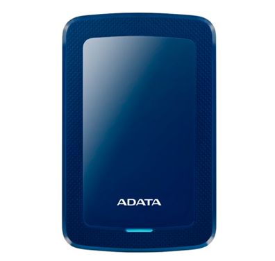 Disco Duro Externo HV300, Capacidad 2TB (2,000GB), Interfaz USB 3.1, Color Azul, ADATA AHV300-2TU31-CBL