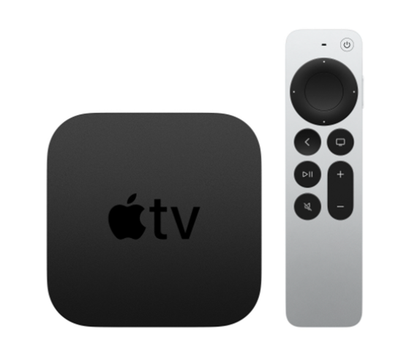 Apple TV, 4K Ultra HD, 32GB, Bluetooth 5.0, HDMI, Color Negro/Plata (2da.Generación), APPLE MXGY2CL/A