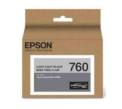 Cartucho de Tinta 760 para SC-P600 color Negro Claro Claro, 25.9ml, EPSON T760920