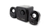 Bocinas 2.1, Alámbricas (3.5 mm), Soporta MicroSD / USB, Color Negro, VORAGO SPK-200