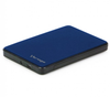 Gabinete P/ Disco Duro, 2.5", Aluminio, USB 2.0, Color Azul, VORAGO HDD-102-BL