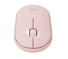 Ratón (Mouse) Óptico Inalámbrico Pebble M350, Bluetooth, USB, Color Rosa, LOGITECH 910-005769