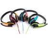 Audífonos Con Micrófono, Conexión 3.5 mm (Doble), Color Naranja, Longitud del Cable 2.0 Metros, NACEB NA-589NA