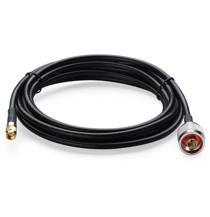 Cable Pigtail, Longitud 3 Metros, Conector Tipo N Macho a RP-SMA Hembra, TP-LINK TL-ANT24PT3