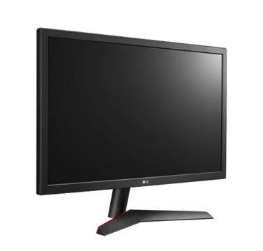 Monitor Gamer LED TN 23.6” UltraGear, Resolución Full HD (1920 x 1080), 144Hz, 1ms, 2x HDMI, Color Negro/Rojo, LG 24GL600F-B
