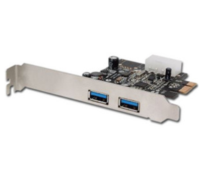 Tarjeta PCI Express, 2 x USB 3.0, (Hasta 5 Gbps), MANHATTAN 151375