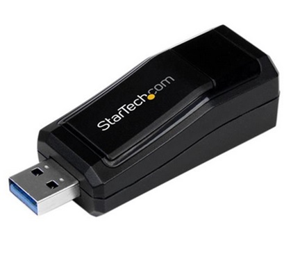 Adaptador USB - Ethernet, 10/100/1000 Mbps, Color Negro, STARTECH USB31000NDS