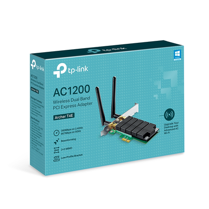Tarjeta PCI Express - WiFi, Doble Banda, 2 Antenas, TP-LINK ARCHER T4E