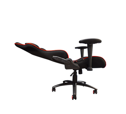 Silla Gamer Start The Game (SG) Modelo Chair 500, Reclinable, C/ Soporte Cervical y Lumbar, Color Negro / Rojo, Max. 120 Kg, VORAGO CGC500-RD