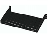 Charola P/ Rack 19", 1U, Profundidad 25 Centímetros, Soporta Hasta 50 Kilos, INTELLINET 130066