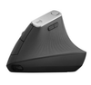 Ratón (Mouse) Óptico Modelo MX Vertical, Inalámbrico (USB / Bluetooth), Hasta 4000 DPI, Color Negro, Recargable, LOGITECH 910-005447