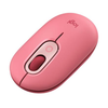 Ratón (Mouse) Modelo POP, Inalámbrico (Bluetooth), 4 Botones, Ambidiestro, Heartbreaker, Función Emojis Personalizable, Color Rosa Coral, LOGITECH 910-006551